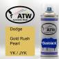Preview: Dodge, Gold Rush Pearl, YK / JYK: 400ml Sprühdose, von ATW Autoteile West.